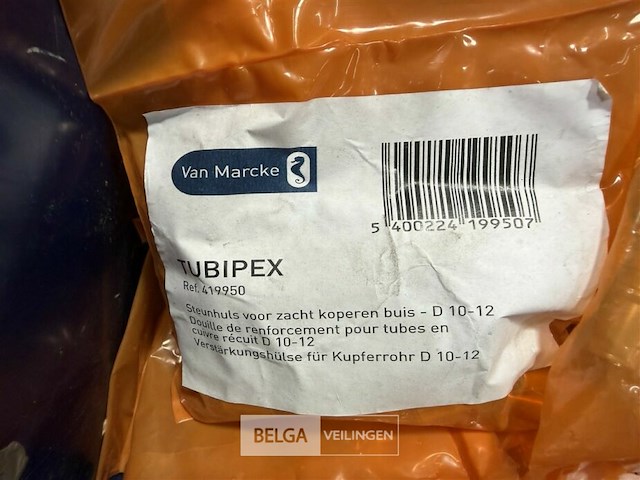 Koperen steunhulzen tubipex – van marcke - afbeelding 2 van  4