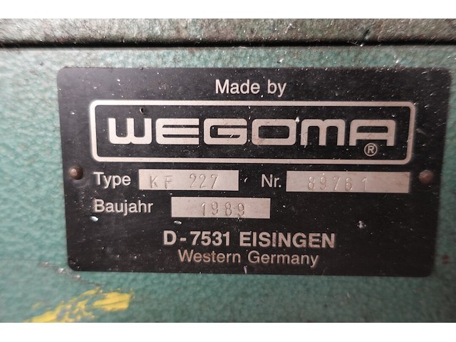 Kopieer freesmachine wegoma - afbeelding 9 van  9