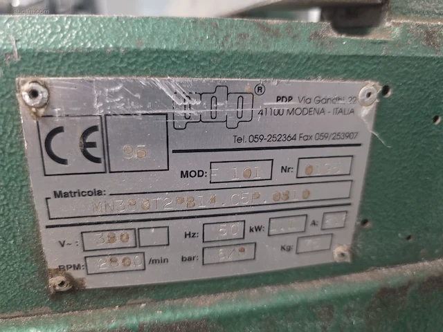 Kopieerfreesmachine pdp f101 - afbeelding 6 van  6