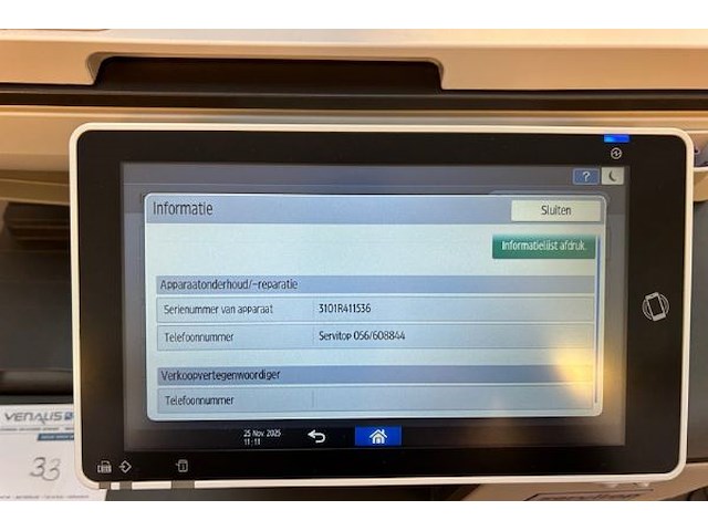 Kopieertoestel ricoh - afbeelding 3 van  6