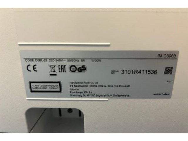 Kopieertoestel ricoh - afbeelding 5 van  6