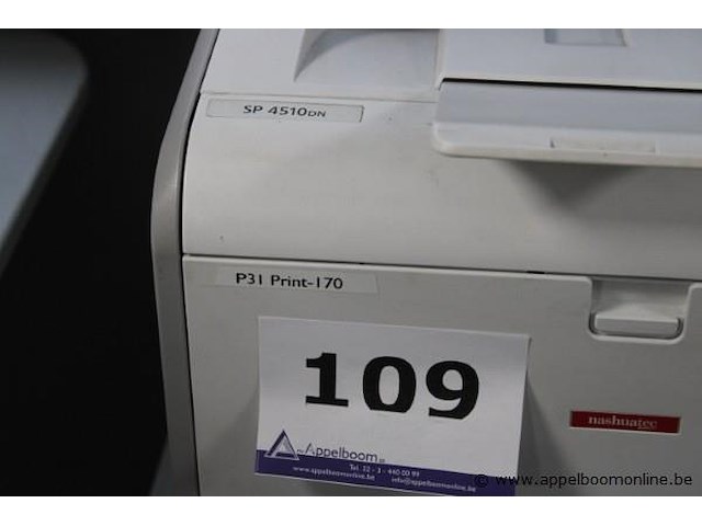 Kopiertoestel sp 4510dn - afbeelding 2 van  2