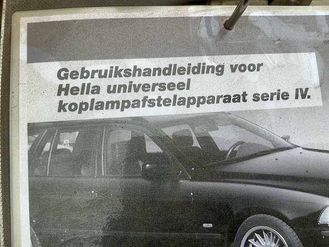 Koplamp afstel apparaat - afbeelding 5 van  6