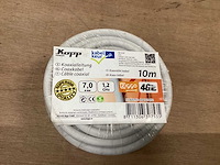 Kopp coaxkabel 10 meter (9x) - afbeelding 1 van  5