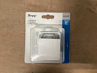 Kopp milano blindplaat wit (13x) - afbeelding 1 van  3