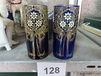 Koppel bfk art-nouveau vaasjes - afbeelding 1 van  6
