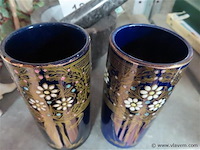 Koppel bfk art-nouveau vaasjes - afbeelding 2 van  6