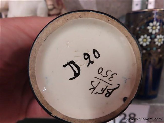 Koppel bfk art-nouveau vaasjes - afbeelding 4 van  6