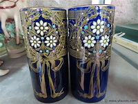 Koppel bfk art-nouveau vaasjes - afbeelding 6 van  6