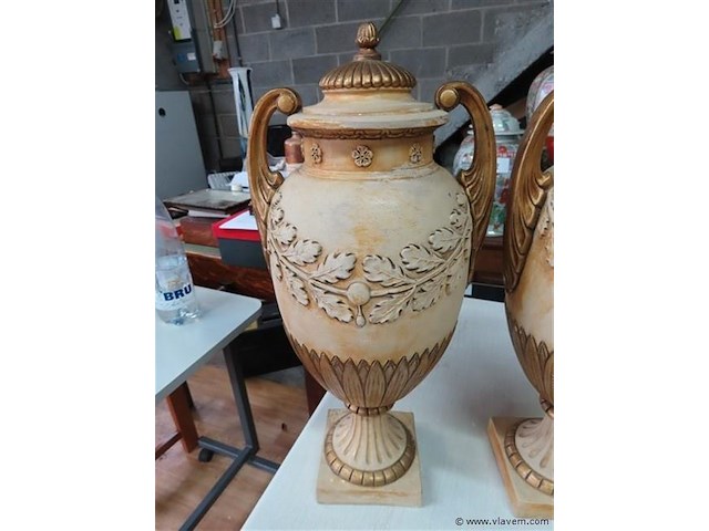 Koppel cassouletten terracotta - afbeelding 2 van  6