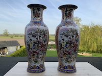 Koppel chinees porselein h60cm - afbeelding 1 van  4