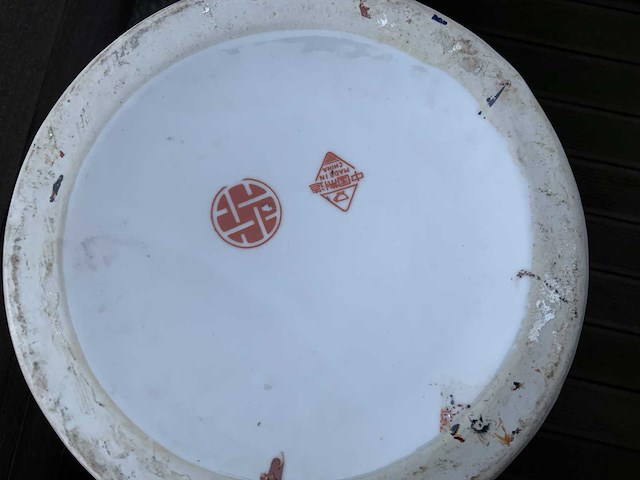 Koppel chinees porselein h60cm - afbeelding 4 van  4