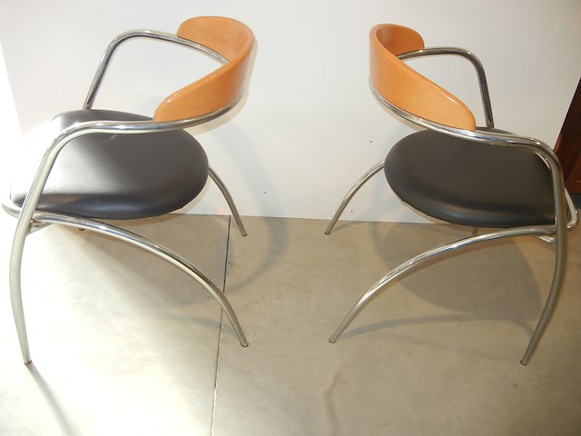 Koppel designstoelen - afbeelding 2 van  2