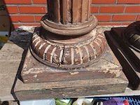 Koppel houten pilaren - afbeelding 4 van  8