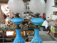 Koppel olielampen h 80cm - afbeelding 1 van  3