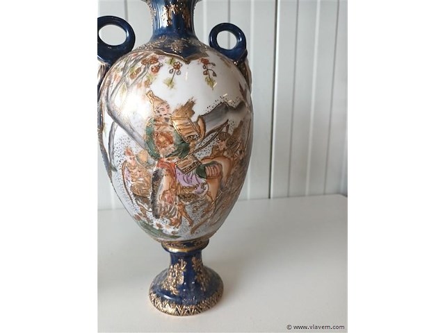 Koppel oosterse vazen - afbeelding 4 van  4