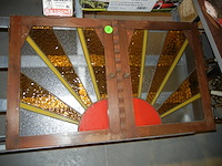 Koppel ramen in loodglas - afbeelding 1 van  1