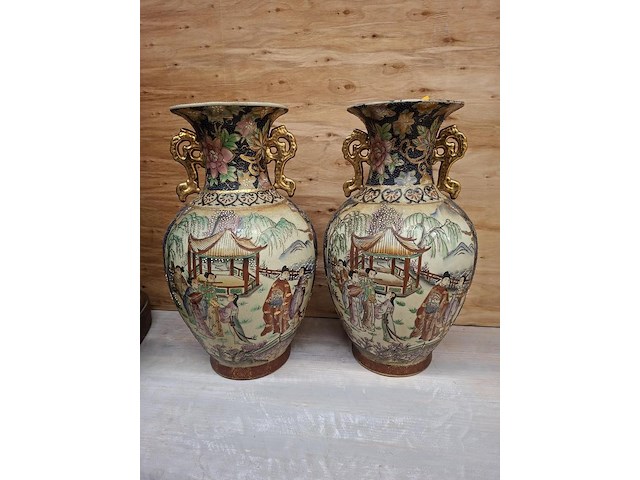 Koppel vazen - afbeelding 1 van  3