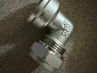 Koppelstuk bocht sanitair - afbeelding 1 van  3