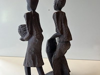 Koppeltje in mooie houtsnede - afbeelding 2 van  3