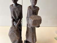 Koppeltje in mooie houtsnede - afbeelding 3 van  3