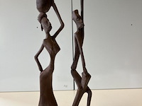 Koppeltje slanke beeldjes - afbeelding 1 van  4