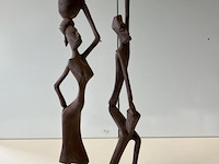 Koppeltje slanke beeldjes - afbeelding 2 van  4