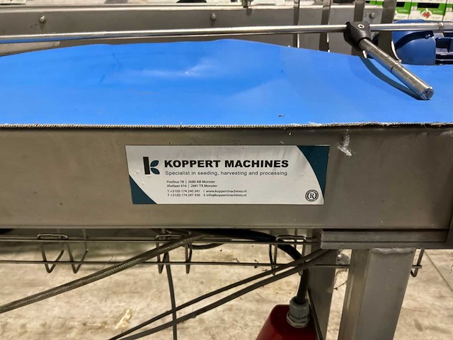 Koppert machines transportband - afbeelding 3 van  5