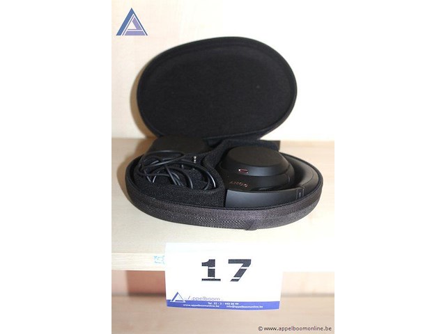 Koptelefoon, sony, wh-1000xm3, met hardcase en kabels, werking niet gekend - afbeelding 1 van  2