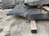 Korstplaat belgische blauwe steen (2x) - afbeelding 3 van  4