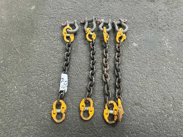 Korte hijsketting (4x) - afbeelding 1 van  3