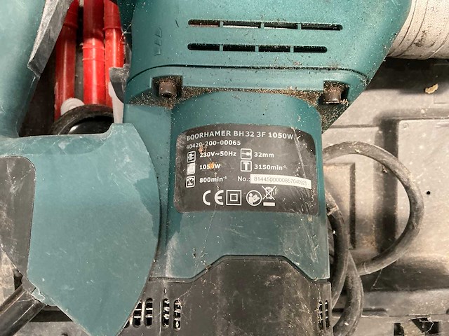 Kos bh32 3f elektrische boorhamer - afbeelding 4 van  4