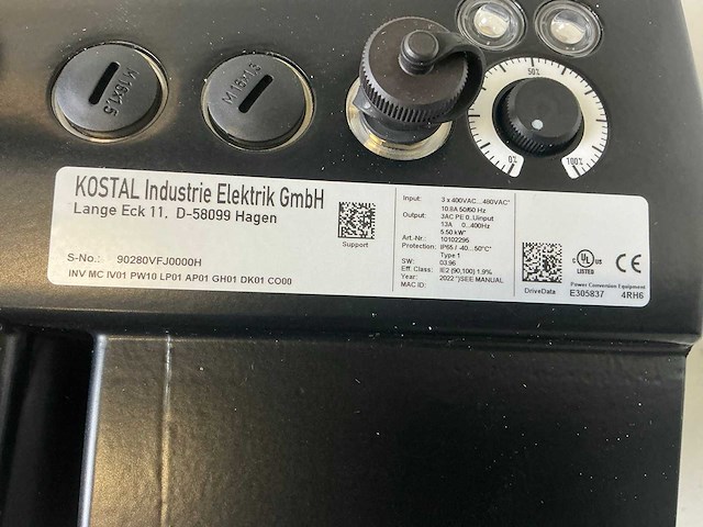 Kostal industrie elektrik inveor frequentieregelaar (2x) - afbeelding 6 van  6