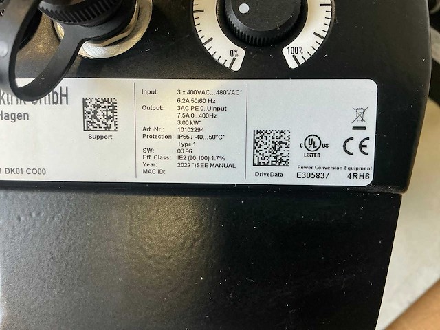 Kostal industrie elektrik inveor frequentieregelaar (4x) - afbeelding 5 van  8