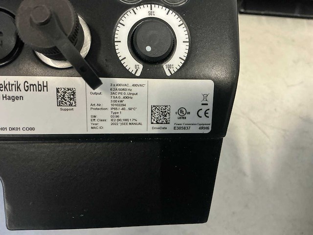 Kostal industrie elektrik inveor frequentieregelaar (4x) - afbeelding 7 van  8