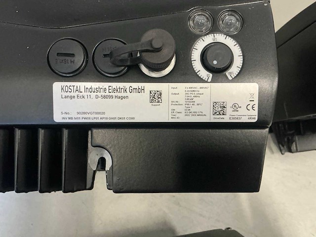 Kostal industrie elektrik inveor frequentieregelaar (4x) - afbeelding 8 van  8