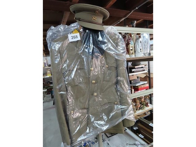 Kostuum met kepi en baret - afbeelding 1 van  6