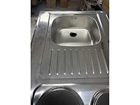 Kovinoplastika - keramische kookplaat met wasbak 3000w - afbeelding 2 van  5