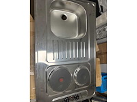 Kovinoplastika - keramische kookplaat met wasbak 3000w - afbeelding 3 van  5