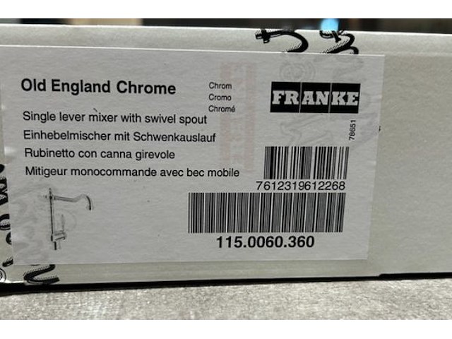 Kraan franke - afbeelding 2 van  2