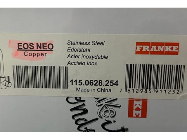 Kraan franke - afbeelding 2 van  2