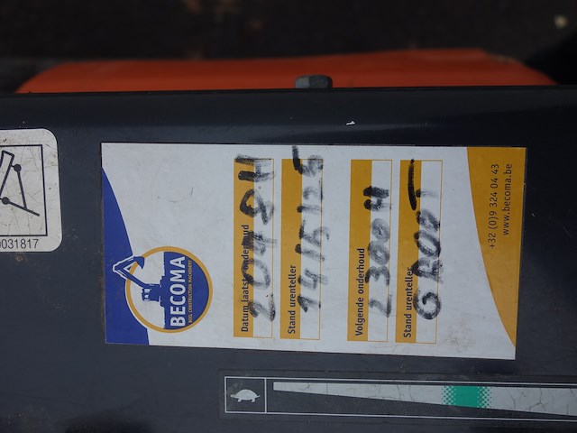 Kraan hitachi zaxis 17u - afbeelding 2 van  18