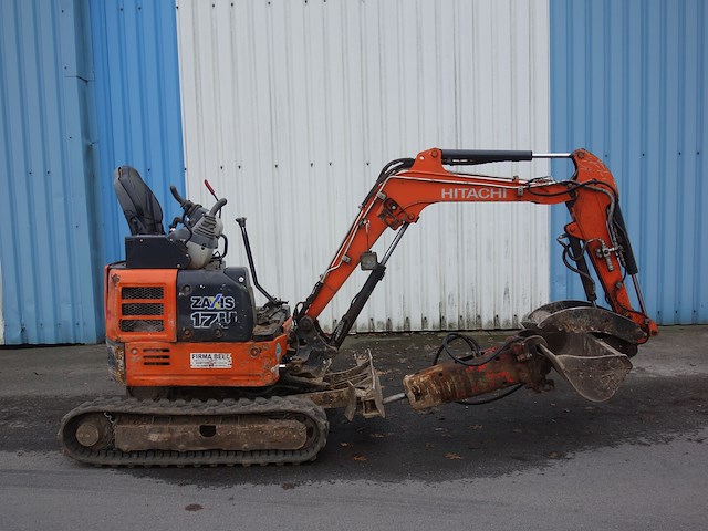 Kraan hitachi zaxis 17u - afbeelding 11 van  18