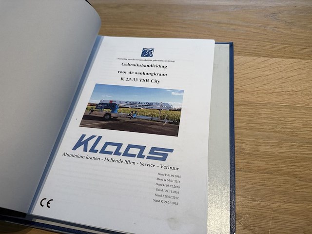 Kraan klaas k23-33 tsr city - afbeelding 80 van  81