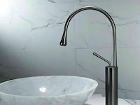 Kraan voor wastafel - kleur rvs - afbeelding 1 van  3