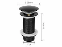 Kraanaccessoire - vonato - nerano - 0 - pop up drain inbouw - afbeelding 2 van  4