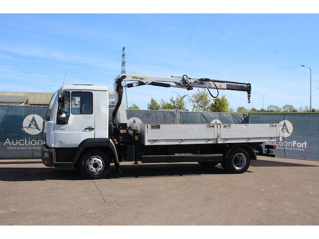 Kraanarm vrachtwagen man tgl 8.180 diesel 2001 - afbeelding 1 van  1