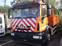 Kraanwagen iveco 190el, datum 1ste inschr 17/8/2011, chassis nr zcfa1vj0402581184, diesel, euro 5, ttm 19000kg, vv kraan hmf rcl 5300 (defect), km-stand laatste keuring 87856, schade rondom