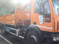 Kraanwagen iveco 190el, datum 1ste inschr 4/12/2014, chassis nr zcfa61vj202629525, diesel, euro vi, ttm 19000kg, vv kraan hmf rcl 5300 en graafbak, km-stand laatste keuring 95562, schade rondom - afbeelding 12 van  25
