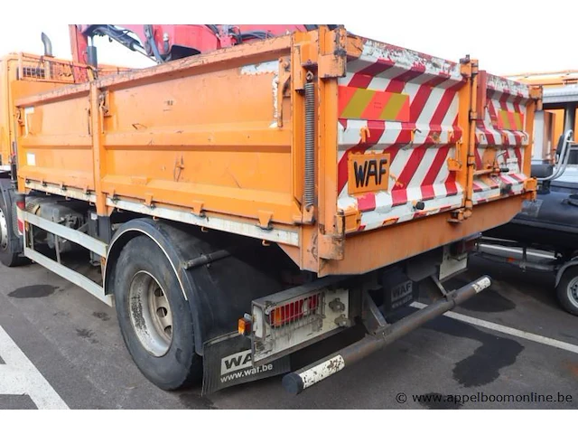 Kraanwagen iveco 190el, datum 1ste inschr 4/12/2014, chassis nr zcfa61vj202629525, diesel, euro vi, ttm 19000kg, vv kraan hmf rcl 5300 en graafbak, km-stand laatste keuring 95562, schade rondom - afbeelding 22 van  25